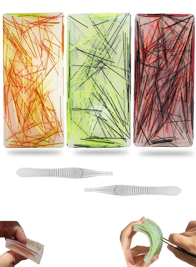 JUGGPENG 5 Pack Skin Picking Fidget Toys, Pick Pad, Hair Pulling Fidget Toys for Adult Anxiety Relief, Trichotillomania & Dermatillomania - Image 1